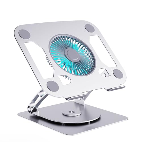 Ergonomische Laptop-Erhöhung mit unabhängigem Lüfter und blauen Lichtschaltern für Geräte bis zu 39,9 cm (15,9 Zoll) von Generisch