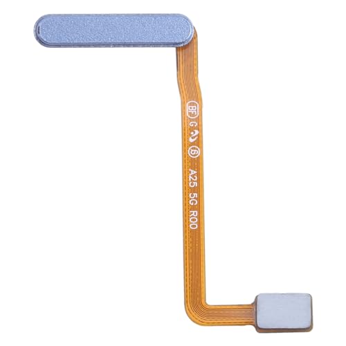 Ersatzteil kompatibel mit Samsung Galaxy A25 5G SM-A256B A256B A256 Flat Flex Kabel Stecker für Verbindung Key Home to Mainboard FINGERPRINT Fingerabdruckleser (Blau) von Generisch