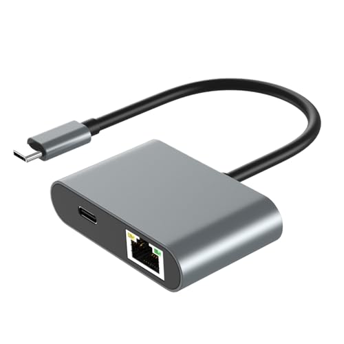 Ethernet Adapter,Gigabit Ethernet-Adapter Für USB | Interne Computerkomponenten Für Projektor Laptop Tablet Smartphone Besprechungsraum Und Zuhause Ethernet Adapter,Gigabit Ethernet-Adapter Für USB | Interne Computerkomponenten Für Projektor Laptop Tablet Smartphone Besprechungsraum Und Zuhause von Generisch