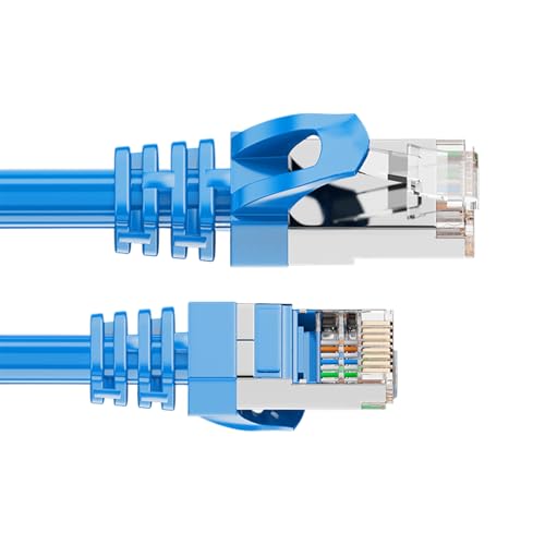 Ethernetkabel, CAT 6 Ethernet Patch Cable | 10ft Hochgeschwindigkeitsnetzwerkkabel | 10gbit / s Internet -Kabelkabel, Computerzubehör für Router, Modems, Drucker von Generisch
