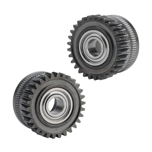 Extruder Gear Metallfilamentbeschichtung Hohe Härte Verschleiß for 3D-Drucker(Black) von Generisch