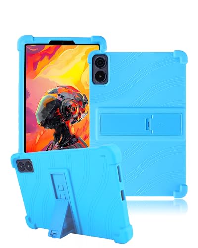 Fall für Alldocube Iplay 70 Mini Ultra 8.8 Zoll Tablet, weiche Silikonabdeckung, mit Klappständer, leicht stoßfest, Anti-Kratzer, Rundum-Schutz,Azurblau Fall für Alldocube Iplay 70 Mini Ultra 8.8 Zoll Tablet, weiche Silikonabdeckung, mit Klappständer, leicht stoßfest, Anti-Kratzer, Rundum-Schutz,Azurblau von Generisch