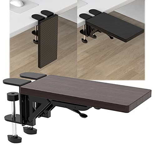 Faltbare Schreibtischverlängerung & Handgelenkauflage – ergonomische Armstütze für Home Office & Gaming, einfache Installation von Generisch