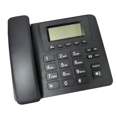 Festnetztelefon mit großer Taste, Festnetztelefone mit Anruferidentifikation, Festtelefon für Büro, Hotel, Empfang Festnetztelefon mit großer Taste, Festnetztelefone mit Anruferidentifikation, Festtelefon für Büro, Hotel, Empfang von Generisch
