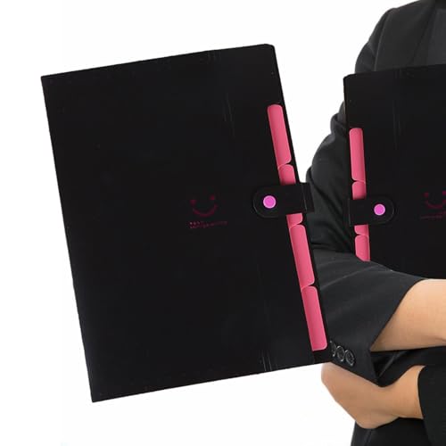 File Organizer Ordner - Erweiterbarer wasserdichter Dokumentenhalter - Staubdichter Datei-Organizer Große Kapazität 5 Taschen & 4 Registerkarten für Papier, Material, Dokumente, Aufgaben File Organizer Ordner - Erweiterbarer wasserdichter Dokumentenhalter - Staubdichter Datei-Organizer Große Kapazität 5 Taschen & 4 Registerkarten für Papier, Material, Dokumente, Aufgaben von Generisch