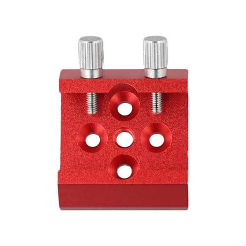 Finder Zielfernrohrhalterung, Schwalbenschwanz-Basis, 1/4-Zoll-Gewinde, Schlitzplatte für Astronomie-Teleskop, Aluminiumlegierung, Rot / Schwarz, 40 x 44 x 16 mm, mit Rändelschraubenverriegelungen Finder Zielfernrohrhalterung, Schwalbenschwanz-Basis, 1/4-Zoll-Gewinde, Schlitzplatte für Astronomie-Teleskop, Aluminiumlegierung, Rot / Schwarz, 40 x 44 x 16 mm, mit Rändelschraubenverriegelungen von Generisch