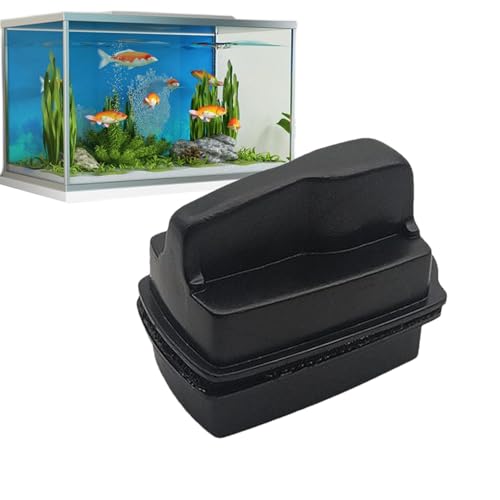 Fischtankreiniger Magnet-doppelseitiger Magnetpinsel zur Aquariumreinigung | Glasreiner-Werkzeug ohne Kratzer für kleine Fischtanks und Acrylaquarien | Einfach Grip Design für den täglichen Gebrauch s von Generisch