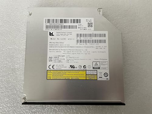 Für Panasonic 719101-801 UJ260 719157-001 Blu-ray Blu-ray DVD Blau Blu Ray Blue-Ray Disk h p BDXL Disc Drive SATA DVD Blu Ray von Generisch