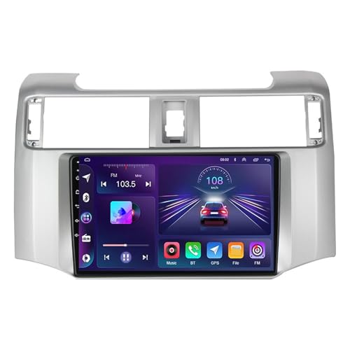 Für Toyota 4Runner 2009–2017 Android 12 9 Zoll Touchscreen Autoradio mit CarPlay Android Auto Unterstützung DSP FM AM DVR Mirror Link BT 5.0 HiFi RDS DAB GPS Navi Backup Kamera Lenkradsteuerung (M40 Für Toyota 4Runner 2009–2017 Android 12 9 Zoll Touchscreen Autoradio mit CarPlay Android Auto Unterstützung DSP FM AM DVR Mirror Link BT 5.0 HiFi RDS DAB GPS Navi Backup Kamera Lenkradsteuerung (M40 von Generisch