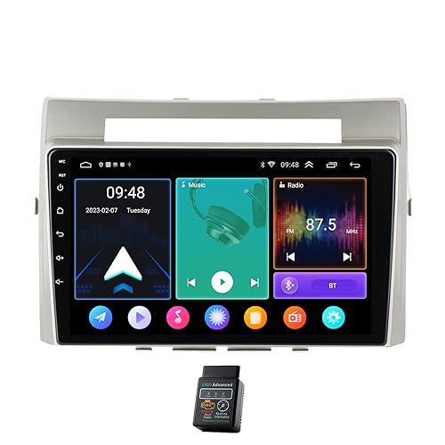 Für Toyota Corolla Verso 2003-2009 8 Core 9" 32GB Android 12 Autoradio DAB+Radio CarPlay Navi GPS 9 Zoll HD Touchscreen Autoradio Bluetooth DAB+Radio WiFi,FM RDS Radio+Lenkradkontrolle DSP USB Für Toyota Corolla Verso 2003-2009 8 Core 9" 32GB Android 12 Autoradio DAB+Radio CarPlay Navi GPS 9 Zoll HD Touchscreen Autoradio Bluetooth DAB+Radio WiFi,FM RDS Radio+Lenkradkontrolle DSP USB von Generisch