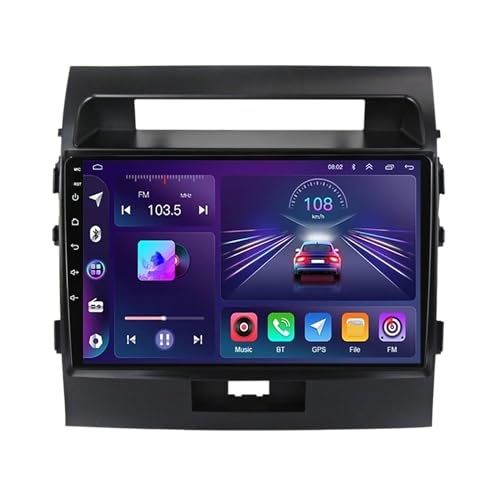 Für Toyota Land Cruiser 200 2008-2015 Android 11 10 Zoll Touchscreen Autoradio mit CarPlay Android Auto Unterstützung DSP FM AM DVR Mirror Link BT 5.0 RDS DAB GPS Navi Backup Kamera Lenkradsteuerung Für Toyota Land Cruiser 200 2008-2015 Android 11 10 Zoll Touchscreen Autoradio mit CarPlay Android Auto Unterstützung DSP FM AM DVR Mirror Link BT 5.0 RDS DAB GPS Navi Backup Kamera Lenkradsteuerung von Generisch