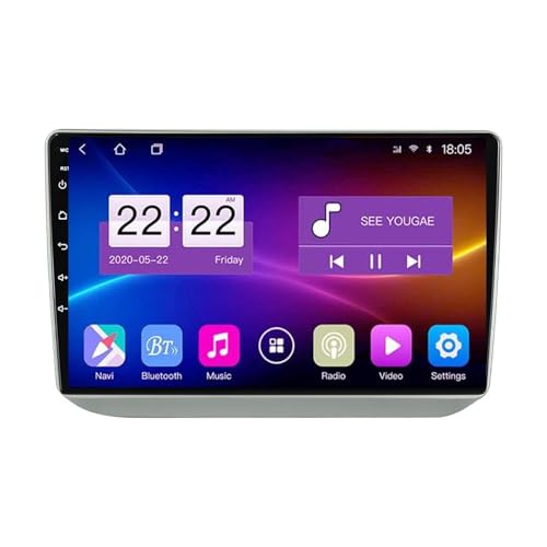 Für VW Skoda Fabia 2007–2014 Autoradio Android 11 9 Zoll Touchscreen Integriertes CarPlay Android Auto Unterstützung DAB DSP BT 5.0 RDS HiFi GPS Navigation FM AM Backup Kamera SWC (8Core + 3G + 32G + Für VW Skoda Fabia 2007–2014 Autoradio Android 11 9 Zoll Touchscreen Integriertes CarPlay Android Auto Unterstützung DAB DSP BT 5.0 RDS HiFi GPS Navigation FM AM Backup Kamera SWC (8Core + 3G + 32G + von Generisch