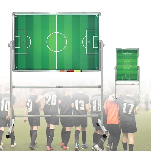 Fußball-Taktiktafel, Magnetische Fußball-Coaching-Tafel, Fußball-Trainingsprofi Auf Rädern, Wettkampf-Lehrtafel Für Die Kommando-Gewinnstrategie, Aluminiumrahmen Und Ständer Fußball-Taktiktafel, Magnetische Fußball-Coaching-Tafel, Fußball-Trainingsprofi Auf Rädern, Wettkampf-Lehrtafel Für Die Kommando-Gewinnstrategie, Aluminiumrahmen Und Ständer von Generisch
