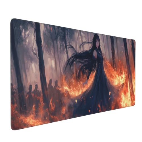 Gaming Mauspad 1500x800mm, Anime-Frau Mauspad XXL, Großes Mousepad Gaming mit Vernähten Kanten und rutschfeste Gummibasis, Verbessert Präzision und Geschwindigkeit, für PC/Gamer/Büro P949 Gaming Mauspad 1500x800mm, Anime-Frau Mauspad XXL, Großes Mousepad Gaming mit Vernähten Kanten und rutschfeste Gummibasis, Verbessert Präzision und Geschwindigkeit, für PC/Gamer/Büro P949 von Generisch