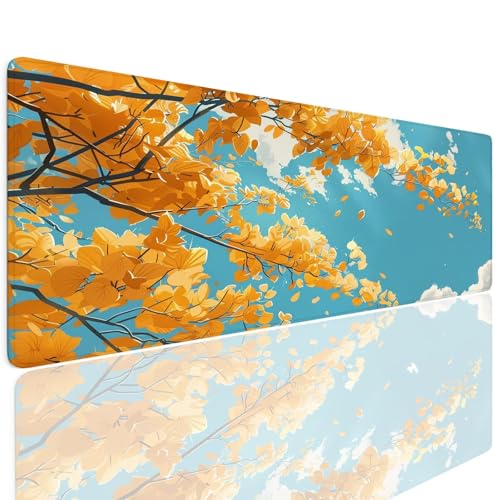 Gaming Mauspad XXL 1400x800x4mm Mousepad Gaming Schreibtischunterlage Wasserfest Anti-Rutsch, Sky Mauspad Groß Vernähte Kanten Desk Mat Art Mouse Pad Verbessert Präzision und Geschwindigkei 4-1065 Gaming Mauspad XXL 1400x800x4mm Mousepad Gaming Schreibtischunterlage Wasserfest Anti-Rutsch, Sky Mauspad Groß Vernähte Kanten Desk Mat Art Mouse Pad Verbessert Präzision und Geschwindigkei 4-1065 von Generisch