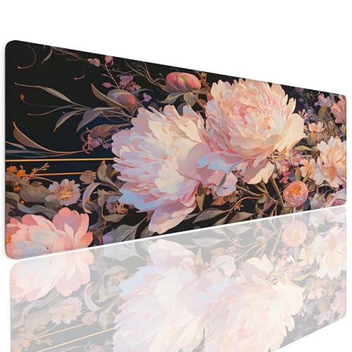 Gaming Mauspad XXL 1400x800x4mm Mousepad Gaming Schreibtischunterlage Wasserfest Anti-Rutsch, Spring Mauspad Groß Vernähte Kanten Desk Mat Art Mouse Pad Verbessert Präzision und Geschwindigkei 4-1079 Gaming Mauspad XXL 1400x800x4mm Mousepad Gaming Schreibtischunterlage Wasserfest Anti-Rutsch, Spring Mauspad Groß Vernähte Kanten Desk Mat Art Mouse Pad Verbessert Präzision und Geschwindigkei 4-1079 von Generisch
