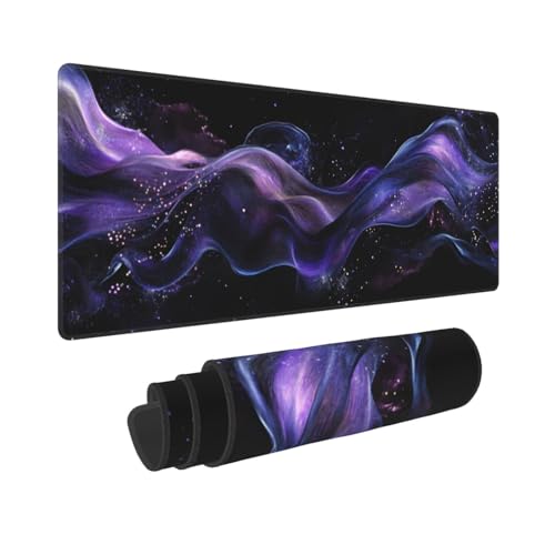 Gaming Mauspad XXL 1500x800mm Mousepad Groß Lila Linien Mauspads Gaming mit Vernähte Kanten und rutschfeste Gummibasis, Verbessert Präzision und Geschwindigkei, für PC/Laptop/Computer/Büro, P645 Gaming Mauspad XXL 1500x800mm Mousepad Groß Lila Linien Mauspads Gaming mit Vernähte Kanten und rutschfeste Gummibasis, Verbessert Präzision und Geschwindigkei, für PC/Laptop/Computer/Büro, P645 von Generisch