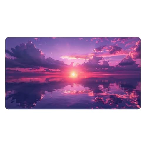 Gaming Mauspad XXL 1600x800x4mm Großes Mousepad mit Ernähten Kanten, Wasserdicht und rutschfest Tastatur Matte, Verbessert Präzision und Geschwindigkeit, für Büro, PC, Laptop Pad Lila Nacht Y6975 Gaming Mauspad XXL 1600x800x4mm Großes Mousepad mit Ernähten Kanten, Wasserdicht und rutschfest Tastatur Matte, Verbessert Präzision und Geschwindigkeit, für Büro, PC, Laptop Pad Lila Nacht Y6975 von Generisch