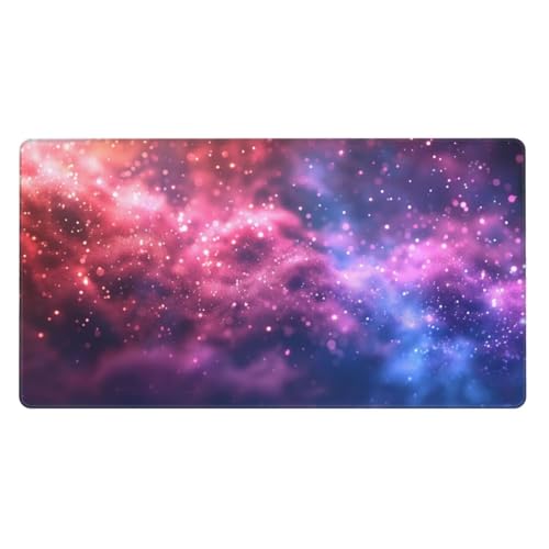 Gaming Mauspad XXL 1600x800x4mm Großes Mousepad mit Ernähten Kanten, Wasserdicht und rutschfest Tastatur Matte, Verbessert Präzision und Geschwindigkeit, für Büro, PC, Laptop Pad Lila Wolke Y6989 Gaming Mauspad XXL 1600x800x4mm Großes Mousepad mit Ernähten Kanten, Wasserdicht und rutschfest Tastatur Matte, Verbessert Präzision und Geschwindigkeit, für Büro, PC, Laptop Pad Lila Wolke Y6989 von Generisch