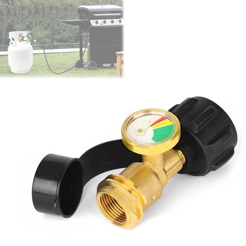 Gasflaschen Füllstandsanzeige, Gas Füllstandsanzeige, Propangasflasche Füllstandsanzeige, Manometer Gasflasche Grill, Gasdruckregler Mit Füllstandsanzeige, Grillanzeige Propantank, für Grillen (1) Gasflaschen Füllstandsanzeige, Gas Füllstandsanzeige, Propangasflasche Füllstandsanzeige, Manometer Gasflasche Grill, Gasdruckregler Mit Füllstandsanzeige, Grillanzeige Propantank, für Grillen (1) von Generisch