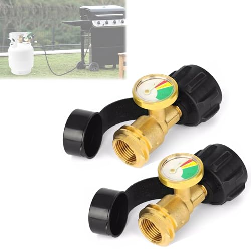 Gasflaschen Füllstandsanzeige, Gas Füllstandsanzeige, Propangasflasche Füllstandsanzeige, Manometer Gasflasche Grill, Gasdruckregler Mit Füllstandsanzeige, Grillanzeige Propantank, für Grillen (2) Gasflaschen Füllstandsanzeige, Gas Füllstandsanzeige, Propangasflasche Füllstandsanzeige, Manometer Gasflasche Grill, Gasdruckregler Mit Füllstandsanzeige, Grillanzeige Propantank, für Grillen (2) von Generisch