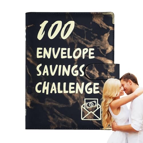 Geldspar-Challenge mit 100 Umschlägen - Challenge-Ordner mit 100 Umschlägen, Sparherausforderungsbuch mit Umschlägen | Geldumschlä für Bargeld und Budgetordner zur Einsparung von 5.050 Dollar bei Geldspar-Challenge mit 100 Umschlägen - Challenge-Ordner mit 100 Umschlägen, Sparherausforderungsbuch mit Umschlägen | Geldumschlä für Bargeld und Budgetordner zur Einsparung von 5.050 Dollar bei von Generisch