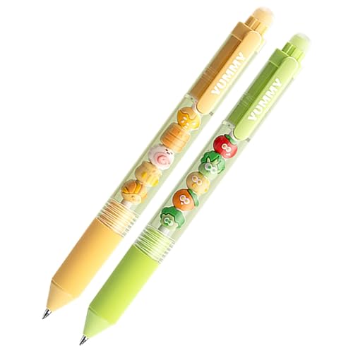 Gelstifte - feiner Punkt erasster Stifte | 0,5 mm Core Ballpoint School Supplies | ABS Blue Tinte Glattes Schreiben | Glatte Ästhetik mit Komfortgriff für tägliche Note, Ziehen einfacher Linien von Generisch