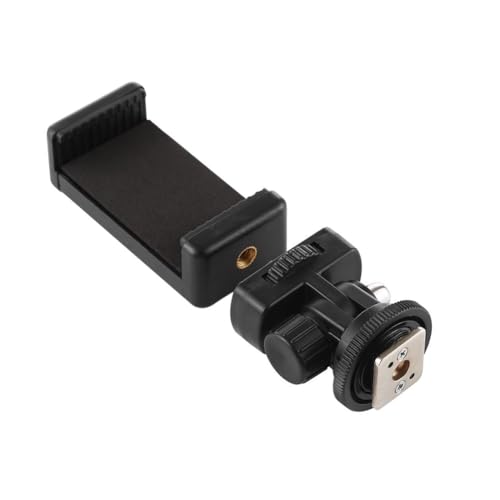 Generic Kamera Blitzschuh Telefon Stativ Halterung Adapter 360° Drehung Telefonhalterung für Kamera Blitzschuh Handy Clip Halter für Canon Sony DSLR Kamera Generic Kamera Blitzschuh Telefon Stativ Halterung Adapter 360° Drehung Telefonhalterung für Kamera Blitzschuh Handy Clip Halter für Canon Sony DSLR Kamera von Generisch