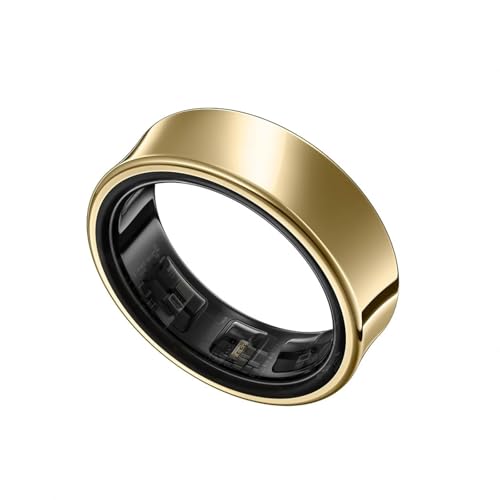 Generisch 2025 Fitness Ring, Mit Herzfrequenz, SpO2, Schlafmonitoring, Schrittzähler und Kalorienzähler, Fit Ring IPX8 Wasserdicht App Ohne Abonnement R70530,Gold-8# Generisch 2025 Fitness Ring, Mit Herzfrequenz, SpO2, Schlafmonitoring, Schrittzähler und Kalorienzähler, Fit Ring IPX8 Wasserdicht App Ohne Abonnement R70530,Gold-8# von Generisch