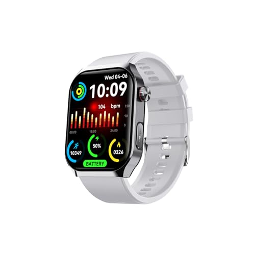 Generisch 2025 Fitness Uhr Damen - 𝐁𝐥𝐮𝐭𝐳𝐮𝐜𝐤𝐞𝐫𝐦𝐞𝐬𝐬𝐮𝐧𝐠 2.10" Pulsuhr Mit Blutdruck 50+ Sportmodi Anrufe Annehmen Und Tätigen Für Android Und IOS F7000523,GraySilicone Generisch 2025 Fitness Uhr Damen - 𝐁𝐥𝐮𝐭𝐳𝐮𝐜𝐤𝐞𝐫𝐦𝐞𝐬𝐬𝐮𝐧𝐠 2.10" Pulsuhr Mit Blutdruck 50+ Sportmodi Anrufe Annehmen Und Tätigen Für Android Und IOS F7000523,GraySilicone von Generisch