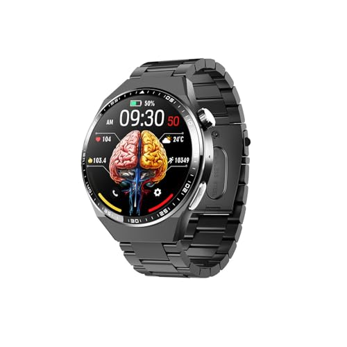 Generisch 2025 Schlaftracker - 𝐁𝐥𝐮𝐭𝐳𝐮𝐜𝐤𝐞𝐫𝐦𝐞𝐬𝐬𝐮𝐧𝐠 1.55" Fitnessuhr Herren Schrittzähler Anrufe Annehmen Und Tätigen Für Android Und IOS F8000525,BlackSteel Generisch 2025 Schlaftracker - 𝐁𝐥𝐮𝐭𝐳𝐮𝐜𝐤𝐞𝐫𝐦𝐞𝐬𝐬𝐮𝐧𝐠 1.55" Fitnessuhr Herren Schrittzähler Anrufe Annehmen Und Tätigen Für Android Und IOS F8000525,BlackSteel von Generisch