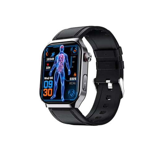 Generisch 2025 Schlaftracker - 𝐁𝐥𝐮𝐭𝐳𝐮𝐜𝐤𝐞𝐫𝐦𝐞𝐬𝐬𝐮𝐧𝐠 2.10" Schlafüberwachung Uhr Schrittzähler Anrufe Annehmen Und Tätigen Für Android Und IOS F7000524,BlackLeather Generisch 2025 Schlaftracker - 𝐁𝐥𝐮𝐭𝐳𝐮𝐜𝐤𝐞𝐫𝐦𝐞𝐬𝐬𝐮𝐧𝐠 2.10" Schlafüberwachung Uhr Schrittzähler Anrufe Annehmen Und Tätigen Für Android Und IOS F7000524,BlackLeather von Generisch