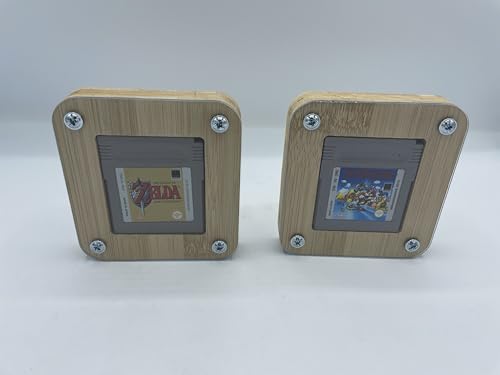 Generisch 2X Sammelrahmen Aufsteller für je 1 Nintendo Gameboy Spiel Halter Display Setzkasten von Generisch