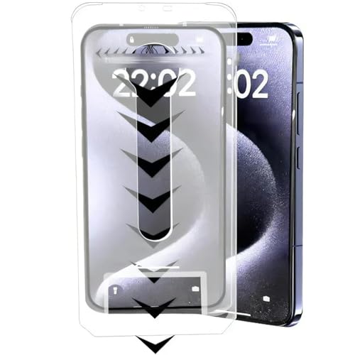 Generisch 3 in 1 Schutzfolie, 3 in 1 Schutzfolie for iPhone, For iPhone 15 Schutzfolie, Schutzfolie for iPhone 16 15 14 13 12 11 Plus Pro Max (1pcs, for iPhone 15Pro Max) von Generisch