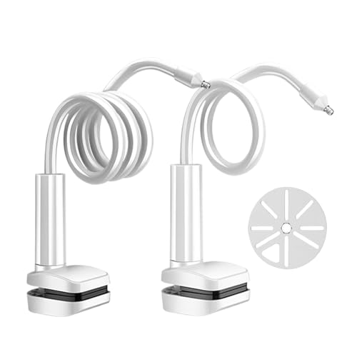 Generisch Baby Monitor Stand, Camera Holder, Long Arm Bracket, Flexible Clip Clamp, Nursery Use, Cot Attachment, Kitchen, Shelf, Bathroom, Furniture Mount, Adjustable Positioning, Secure von Generisch