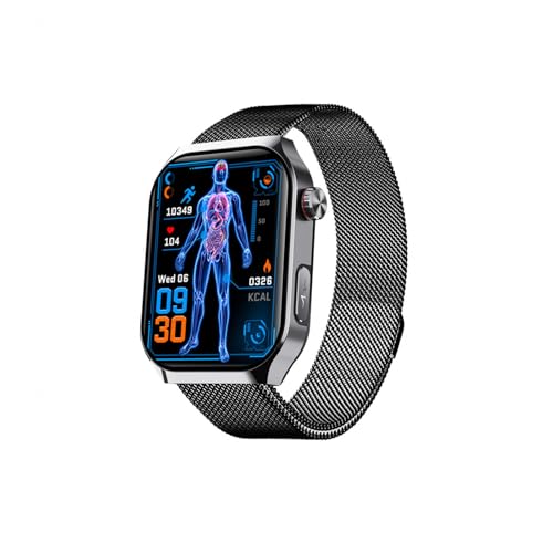 Generisch Blutdruck Uhr - 𝐁𝐥𝐮𝐭𝐳𝐮𝐜𝐤𝐞𝐫𝐦𝐞𝐬𝐬𝐮𝐧𝐠 2.10" Blutdruckuhren Damen Schrittzähler Anrufe Annehmen Und Tätigen Für Android Und IOS F7000523,BlackMilan Generisch Blutdruck Uhr - 𝐁𝐥𝐮𝐭𝐳𝐮𝐜𝐤𝐞𝐫𝐦𝐞𝐬𝐬𝐮𝐧𝐠 2.10" Blutdruckuhren Damen Schrittzähler Anrufe Annehmen Und Tätigen Für Android Und IOS F7000523,BlackMilan von Generisch