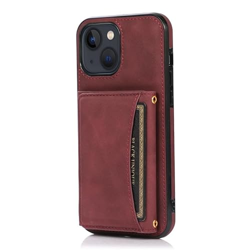 Generisch Brieftaschenhülle für iPhone 15/15 plus/15 pro/15 pro max, Flip-Kartenhülle, Leder-Schutzhülle mit Stoßstange Generisch Brieftaschenhülle für iPhone 15/15 plus/15 pro/15 pro max, Flip-Kartenhülle, Leder-Schutzhülle mit Stoßstange von Generisch