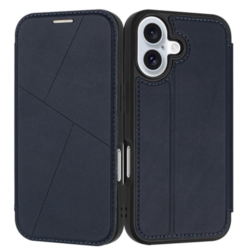 Generisch Brieftaschenhülle für iPhone 16/16 plus/16 pro/16 pro max, Leder-Folio-Cover mit Magnetverschluss, schlankes All-Inclusive-Schutz-Flip-Case Generisch Brieftaschenhülle für iPhone 16/16 plus/16 pro/16 pro max, Leder-Folio-Cover mit Magnetverschluss, schlankes All-Inclusive-Schutz-Flip-Case von Generisch