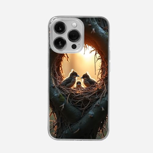 Generisch Cell Phone Case for iPhone 16, Bird's Nest Style Generisch Cell Phone Case for iPhone 16, Bird's Nest Style von Generisch