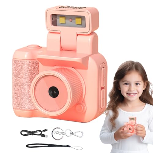 Generisch Digitalkamera, Kleine Digital Vintage Kamera, Kleine Digitalkamera, Retro 1080p Snap Mit LED-Blitzlicht, Multifunktionaler Videokamera-Recorder, Tragbarer Für Vlogging, Aufnahme von Generisch