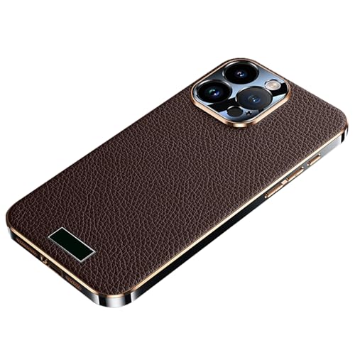 Generisch Echtlederhülle für iPhone 16/16 plus/16 pro/16 pro max, stoßfeste, weiche Hülle, vollständiger Linsenschutz, schlanke Luxushülle Generisch Echtlederhülle für iPhone 16/16 plus/16 pro/16 pro max, stoßfeste, weiche Hülle, vollständiger Linsenschutz, schlanke Luxushülle von Generisch