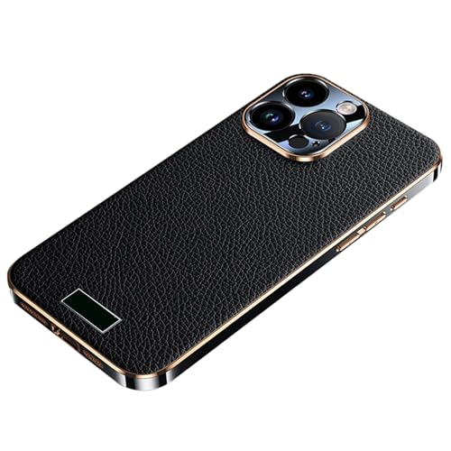 Generisch Echtlederhülle für iPhone 16/16 plus/16 pro/16 pro max, stoßfeste, weiche Hülle, vollständiger Linsenschutz, schlanke Luxushülle Generisch Echtlederhülle für iPhone 16/16 plus/16 pro/16 pro max, stoßfeste, weiche Hülle, vollständiger Linsenschutz, schlanke Luxushülle von Generisch