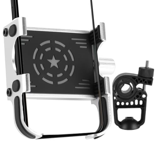 Generisch Fahrrad Telefonständer - Telefonhalter Für Fahrrad | Lenker Handyhalter | Telefonbike Mount | 360 ° Rotation Zum Radfahren, Elektro-Roller Und Freisprechnavigation Bei Outdoor-Abenteuern von Generisch