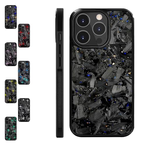 Generisch Forged Carbon Fiber Phone Case, 2025 New Carbon Fiber Phone Case, Support Wireless Charging, for iPhone 16 15 14 13 12 Pro Max (Multicolor,11 Pro) von Generisch
