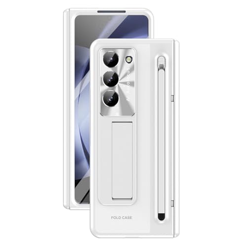 Generisch Galvanisierte Hülle für Samsung Galaxy Z Fold 6, Metalllinse mit vollständigem Scharnierschutz, unsichtbare, sturzsichere Abdeckung mit Ständer und S-Stifthalter Generisch Galvanisierte Hülle für Samsung Galaxy Z Fold 6, Metalllinse mit vollständigem Scharnierschutz, unsichtbare, sturzsichere Abdeckung mit Ständer und S-Stifthalter von Generisch
