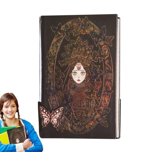 Generisch Goth Journal, Gothic Notebook - Kreatives heißes Stempeln feiner Notizblocker Gothic Style,Vintage -Notizbuch für Frauen Goth Journal, Schulbürovorräte, Halloween Notepad, 256 Seiten Generisch Goth Journal, Gothic Notebook - Kreatives heißes Stempeln feiner Notizblocker Gothic Style,Vintage -Notizbuch für Frauen Goth Journal, Schulbürovorräte, Halloween Notepad, 256 Seiten von Generisch