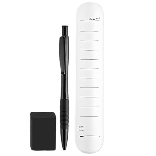 Generisch Handgelenksnotiz, Handgelenk Memo Pad - Tragbares Armband Notizblock mit Stift und Radiergummi | Silikon wasserdichtes Armband für die Arbeitserinnerungsliste Täglicher Organisation von Generisch