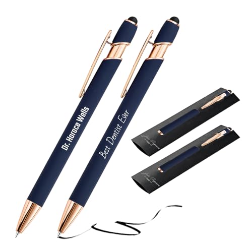 Generisch Kugelschreiber mit Ihrem personalisierten Text Limited Edition Kupfer... (2, Marineblaues Kupfer) von Generisch