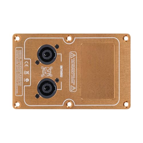 Generisch Lautsprecher Kabelbox, Lautsprecher -Junction Box | Double 4-Core Socket Audio Input Board,Bindungspostanschlusskabelanschluss, Audioverstärker -Sockel Generisch Lautsprecher Kabelbox, Lautsprecher -Junction Box | Double 4-Core Socket Audio Input Board,Bindungspostanschlusskabelanschluss, Audioverstärker -Sockel von Generisch