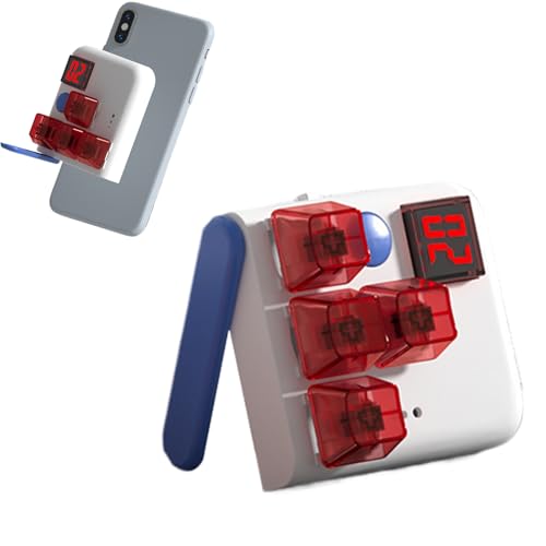 Generisch Magnetic Phone Holder, Keyboard Fast Push Game, Portable Cell Phone Stand, Outdoor Travel Accessory, Stress Relief Fidget Toy for All Ages, Nice Present, Abs, 2.8x2.36x1.18 Inches Generisch Magnetic Phone Holder, Keyboard Fast Push Game, Portable Cell Phone Stand, Outdoor Travel Accessory, Stress Relief Fidget Toy for All Ages, Nice Present, Abs, 2.8x2.36x1.18 Inches von Generisch